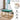 21.70" Dark Green Velvet Changing Stool