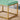 21.70" Light Green Velvet Changing Stool