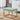21.70" Light Green Velvet Changing Stool