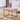 21.70" Pink Velvet Changing Stool
