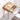 23.6" Nordic Natural Wood Dressing Table with Drawer