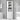 23" Tall Bathroom Storage Corner Cabinet with Glass Door