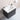 24" Black Wall-mounted Bathroom Vanity with White Ceramic Basin and 2 Soft Close Doors