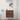 24" Brown Oak Bathroom Vanity with White Gel Basin Top