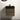 24" Dark Oak Floating Bathroom Vanity with Black Sink & 2 Drawers