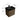 24" Dark Oak Floating Bathroom Vanity with Black Sink & 2 Drawers