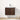 Dark walnut bathroom cabinet