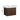 A dimension image of our 24" Dark Walnut Floating Bathroom Cabinet with Soft Close Doors