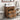 24" Freestanding Brown Bathroom Vanity with 3-Drawers