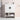 24" Modern White Freestanding Bathroom Vanity with Two Black Zinc Alloy Door Handle and a Lower Open Shelf