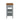 24" Narrow 2-Tone End Table with USB Charging Ports - Gray and Walnut