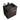 24 Walnut Floating Bathroom Vanity with Black Sink Storage