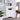 24" White Floor Wooden Corner Cabinet with Open Shelf & Doors