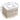 A dimension image of the 24" White Oak 2-doors and Top-sink Floating Bathroom Vanity
