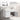 24" White Solid-Wood Floating Bathroom Vanity with Ceramic Sink & Soft Closing Doors