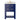 24'' Navy Blue Minimalist Bathroom Vanity with Undermount-Sink Set