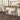25.75" Beige Counter Height Bar Stool with Nailbed Accent