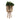 26 Natural Bamboo Footed Planters - Set of 3