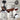 28" Walnut Ceiling Fan with Flush Light and 5 Reversible Blades