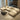 Modular Beige Leather Sectional Sofa