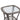 3 Piece Outdoor Furniture Set Image. Close up view of 3 piece patio set glass-top coffee table.