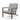 3 Piece Outdoor Furniture Set Image.  3 Piece Patio Set Grey Adirondack-Inspired Cushioned Chair.