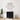 30" Modern Black Steel Freestanding Bathroom Vanity Cabinet with White Ceramic Sink and 2 Doors