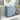 30" Modern Blue Bathroom Vanity Cabinet with Integrated Resin Sink