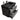 30 Modern Grey Alice Wall-Mounted Bathroom Vanity with Black Sink and 2 Drawers