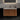 30" Etna Striped Walnut Texture Floating Bathroom Vanity with Push Open Drawer and Glossy Ceramic Sink