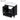 A dimension Image of the 30"W Multifunctional Single Sink Black Freestanding Bathroom Vanity Combo Cabinet with 2 Doors and a Drawer