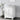 30" White Freestanding Bathroom Vanity with Carrara Marble Top