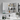 30"x26" Double Door Aluminum Mirror Medicine Cabinet