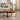 31.29" Retro Splicing Round Wood Coffee Table with Metal Cross Legs