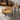 wooden circle living room center table