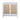 31.5" White 2-Door Rattan Cabinet - Set of 2