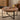 wooden circle living room center table