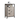 Grey color storage cabinet
