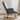 35.5 Wingback Glider Rocking Chair with Solid Wood Base