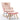 Pink Check rocker chair