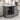 Grey Bathroom Vanity with two doors and 4 drawers - Charmydecor