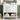 Bathroom Vanity White with white rolled towels organised in the bottom shelf - Charmydecor