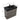 A dimension Image of our 36" Minimalist Alice Gray Freestanding Bathroom Vanity with Black Sink and 3 Drawers