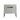 36" Modern Cement Grey Large Bathroom Vanity with Ceramic Basin