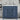 36" Modern Top-Sink Blue Bathroom Vanity Cabinet with 2 Soft Closing Doors and Drawers