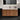 36" Etna Striped Walnut Texture Floating Bathroom Vanity with Push Open Drawer and Glossy Ceramic Sink