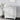 36" White Freestanding Bathroom Vanity with Carrara Marble Top
