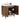 36" Wood Freestanding Bathroom Vanity Cabinet with Single Marble Top & Soft Close Doors