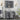36'' Modern Gray Bathroom Vanity with Countertop Sink and Wall Mirror Set