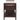 39" Entryway Espresso Storage Bench Shoe Rack